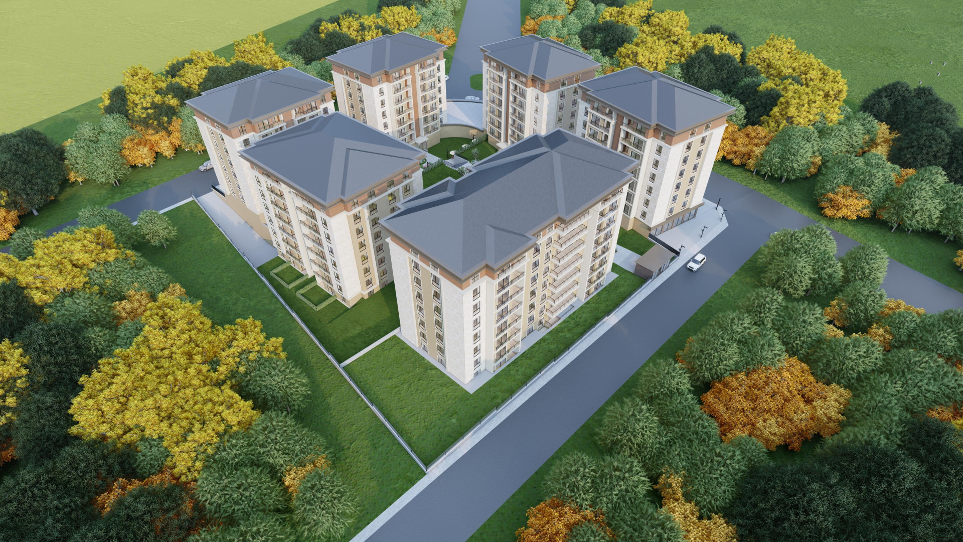 Kuşbakışı · Genel görünüm